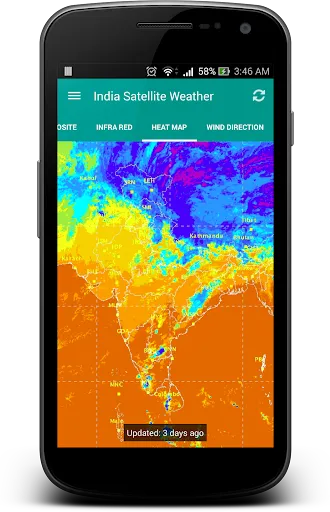 Скриншот 4 — India Satellite Weather