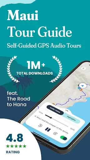 Скриншот 1 — Road to Hana Maui Audio Tours
