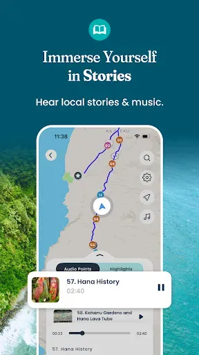 Скриншот 3 — Road to Hana Maui Audio Tours
