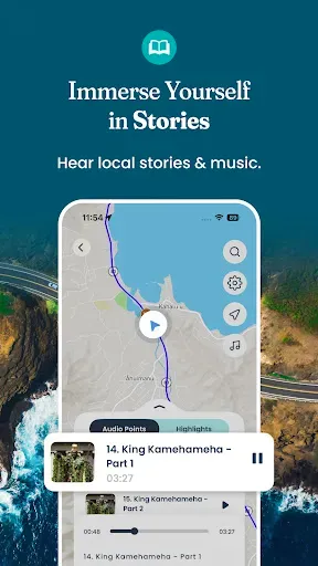 Скриншот 3 — Oahu Hawaii Audio Tour Guide