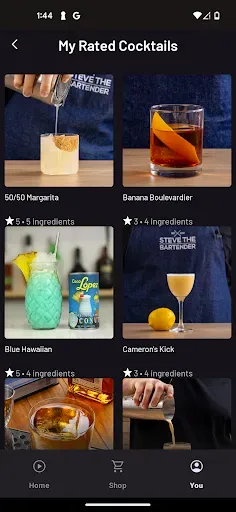 Скриншот 3 — Shake and Strain Cocktails