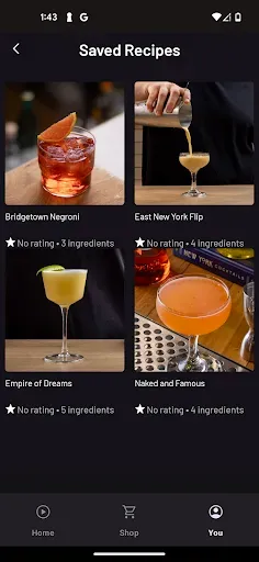 Скриншот 4 — Shake and Strain Cocktails