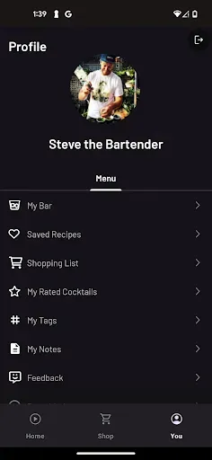 Скриншот 5 — Shake and Strain Cocktails