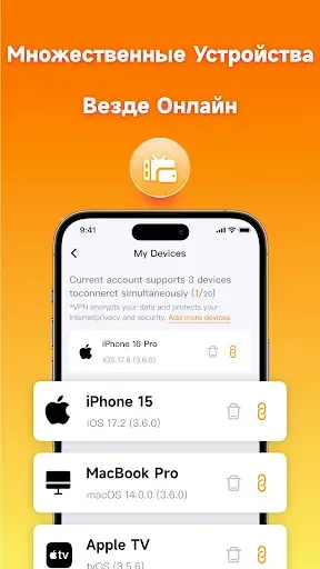 Скриншот 3 — LightningX VPN: быстрый VPN