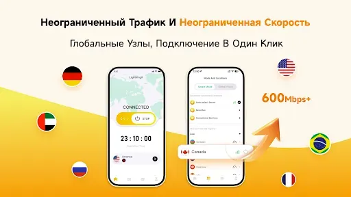 Скриншот 8 — LightningX VPN: быстрый VPN