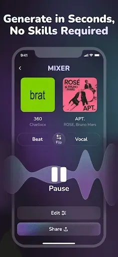 Скриншот 3 — Mixer - Смешиватель Песен