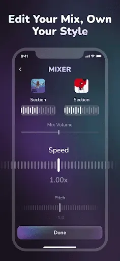 Скриншот 5 — Mixer - Смешиватель Песен
