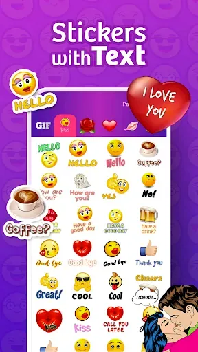 Скриншот 5 — WhatsLov: стикеры WASticker