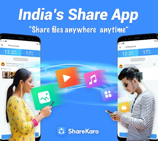Скриншот 1 — ShareKaro: File Share&Transfer