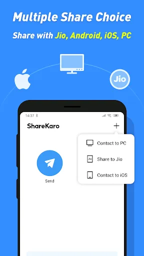 Скриншот 3 — ShareKaro: File Share&Transfer