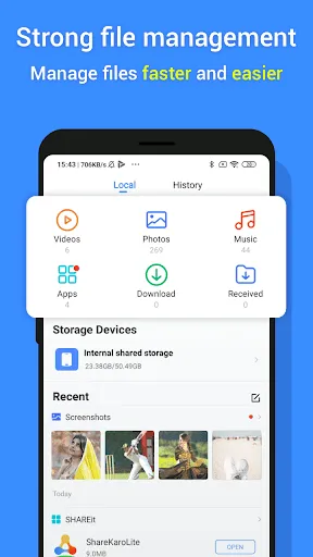 Скриншот 7 — ShareKaro: File Share&Transfer