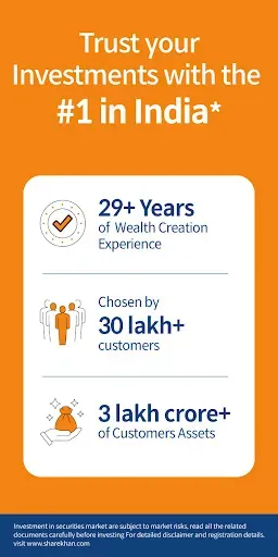 Скриншот 1 — Mirae Asset Sharekhan: Invest