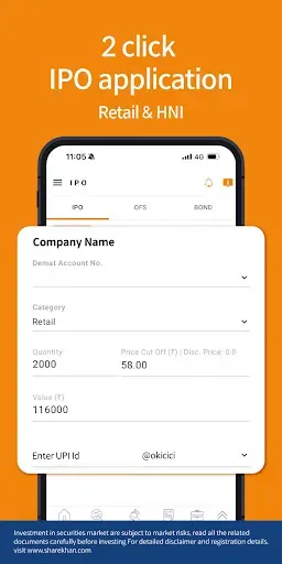 Скриншот 5 — Mirae Asset Sharekhan: Invest