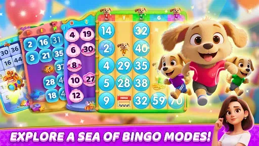 Скриншот 3 — Bingo Coastia-Decor Bingo Game