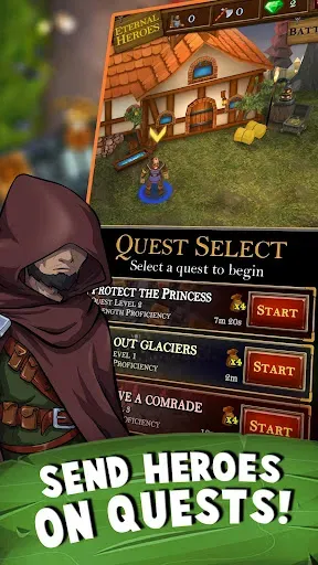 Скриншот 2 — Castle Fusion Idle Clicker