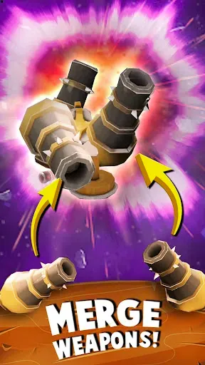 Скриншот 3 — Castle Fusion Idle Clicker