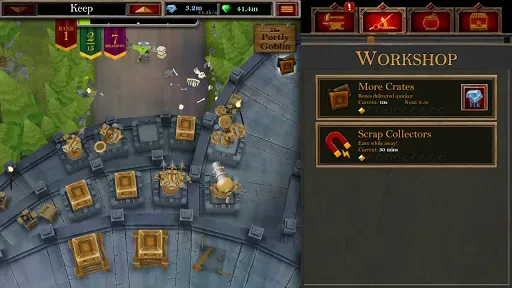 Скриншот 8 — Castle Fusion Idle Clicker