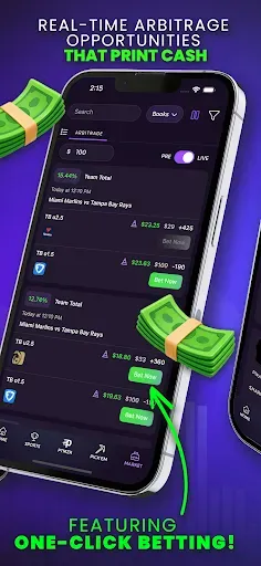 Скриншот 2 — Sharp App: +EV Sports Betting