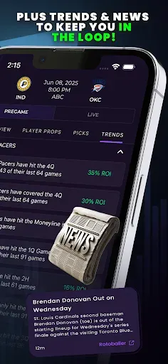 Скриншот 5 — Sharp App: +EV Sports Betting