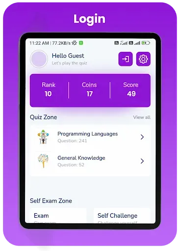 Скриншот 7 — Sharp Quiz - GK & Programming