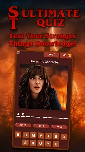 Скриншот 2 — Stranger Things Ultimate Quiz