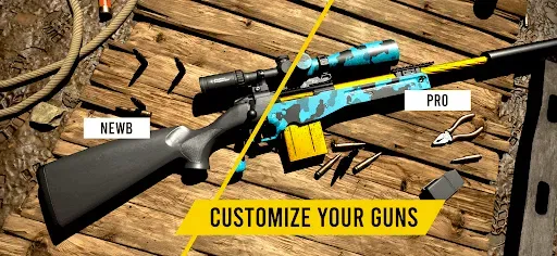 Скриншот 3 — GUNSIM - 3D FPS Shooting Guns