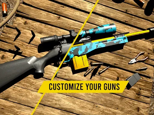 Скриншот 8 — GUNSIM - 3D FPS Shooting Guns