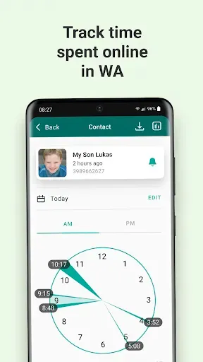Скриншот 1 — Watson - Last Seen Online