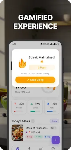 Скриншот 7 — Calfinity: AI Calorie Tracker