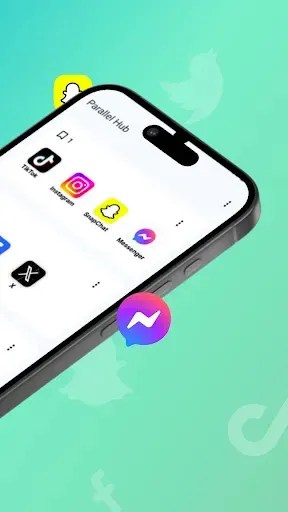 Скриншот 2 — Parallel Hub: Clone & Dual App