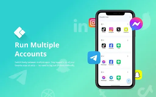 Скриншот 6 — Parallel Hub: Clone & Dual App
