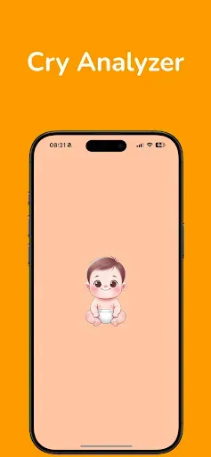 Скриншот 1 — Shhush: AI Baby Cry Analyzer
