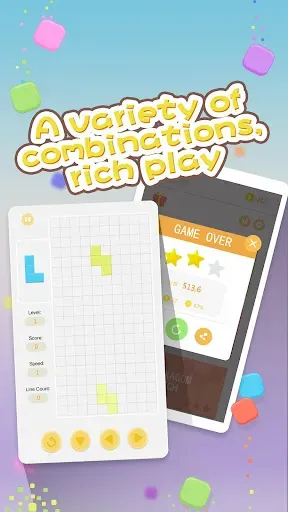 Скриншот 2 — Puzzle Bricks - Puzzle Craze