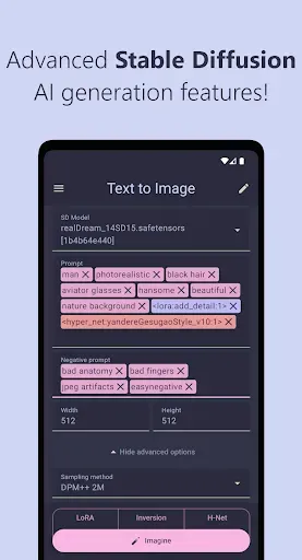 Скриншот 1 — SDAI — AI Image generator