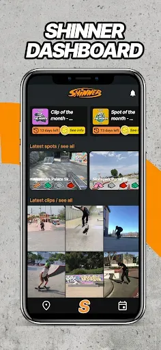 Скриншот 1 — Skate Spots & Videos-Shinner