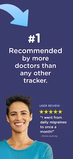 Скриншот 1 — Migraine Insight: Tracker