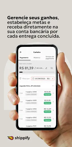 Скриншот 4 — Shippify - Para Entregadores