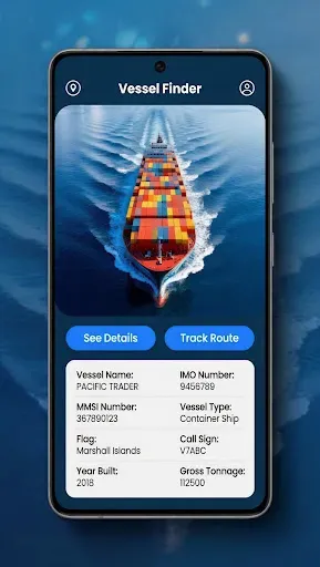 Скриншот 3 — Marine and Vessel Tracker