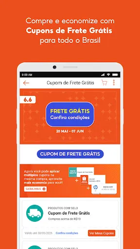 Скриншот 3 — Shopee 6.6 Liquida Meio do Ano