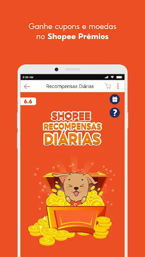 Скриншот 4 — Shopee 6.6 Liquida Meio do Ano