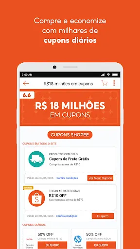Скриншот 6 — Shopee 6.6 Liquida Meio do Ano