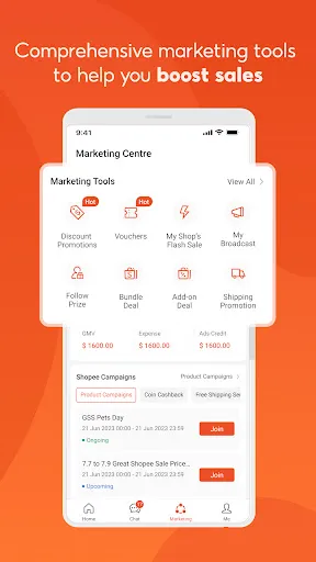 Скриншот 3 — Shopee Seller Center