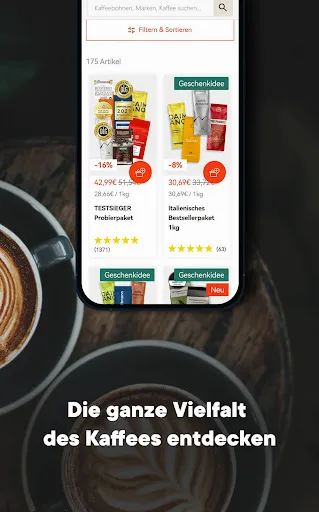 Скриншот 2 — roastmarket - Kaffee Online