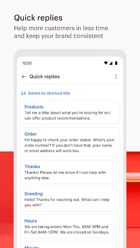 Скриншот 3 — Shopify Inbox