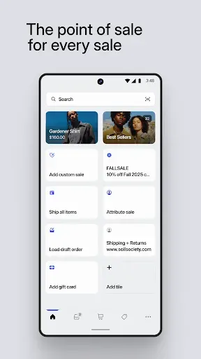 Скриншот 1 — Shopify Point of Sale (POS)