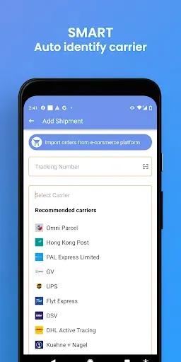 Скриншот 3 — Package Tracker: Track Parcels