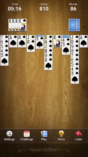 Скриншот 3 — Spider Solitaire
