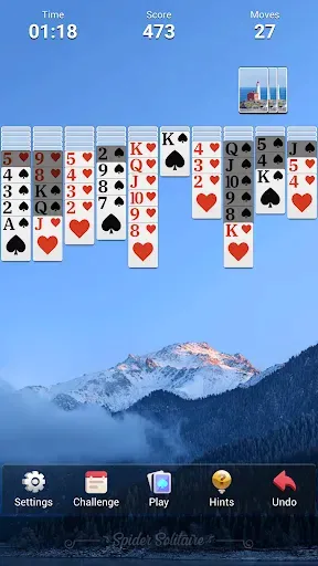 Скриншот 5 — Spider Solitaire