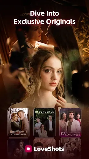 Скриншот 3 — LoveShots- Stream Drama Shorts