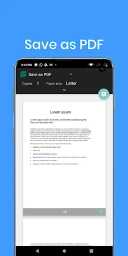 Скриншот 5 — Docx Reader - Word, Document